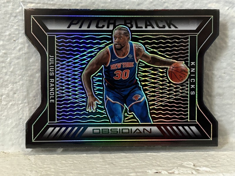 2020-21 Panini Obsidian Pitch Black /25 Julius Randle #11 Minnesota Timberwolves