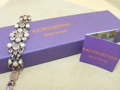 RAJ Collection ~ Nicky Butler Gemstone Bracelet ~ 7 1/2'' Long