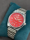 Vintage Seiko 5 Refurbished Automatic Day/Date Japanese Men's Wrist Watch