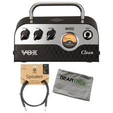 Vox MV50 50w Clean Head w/ Cleaning Cloth and Speaker Cable