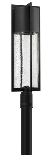 Hinkley Shelter 27 3/4" High Black LED Outdoor Post Light - Picture 3 of 7