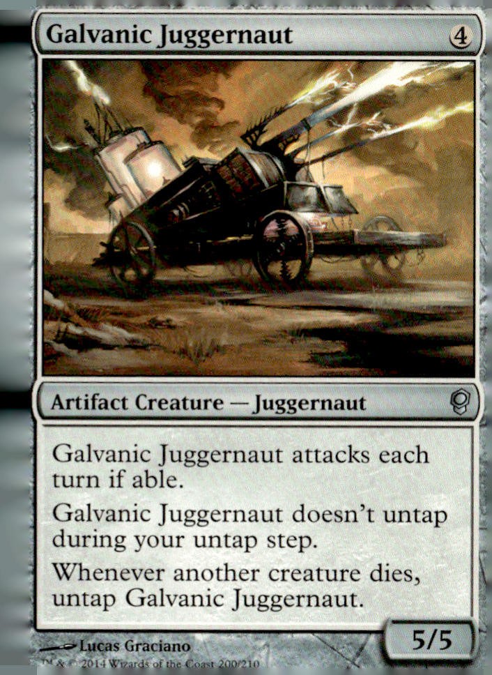 Conspiracy #200 Galvanic Juggernaut