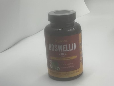 Boswellia Serrata Extract Capsules Turmeric & Ginger 150 veg caps *Exp 04/28