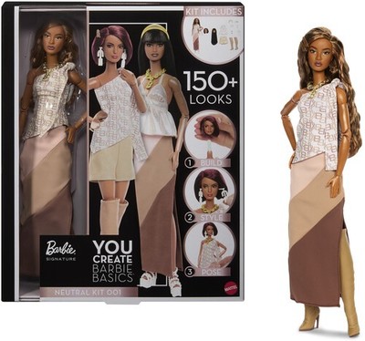 Mattel Collectible - Barbie Signature You Create Barbie Basics Neutral Kit 001 [