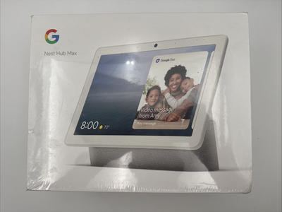 Google Nest Hub Max Smart Speaker - Chalk (GA00426-US) for sale