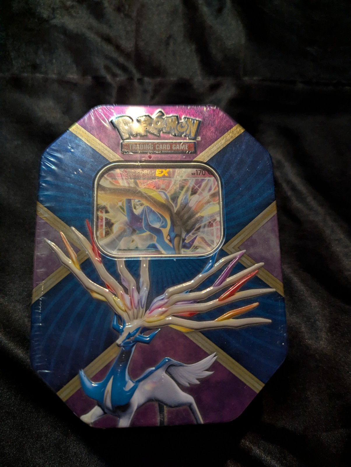 Pokemon TCG Tin- Xerneas EX Factory Sealed 2016 XY and Black & White Series