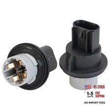2Pcs Turn Signal Light Lamp Socket Connector Fit for Dodge Ram 1500 2009-2012