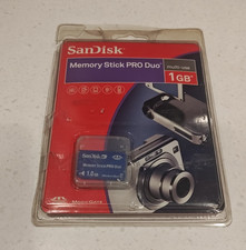 SanDisk SDMSPD-1024-A11 1.0 GB MemoryStick Pro Duo Sony