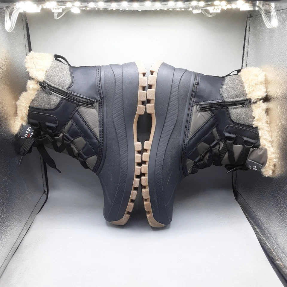 Botas de invierno impermeables para mujer Cougar Fjord Fury 9M negras E59 Foto 3 de 4