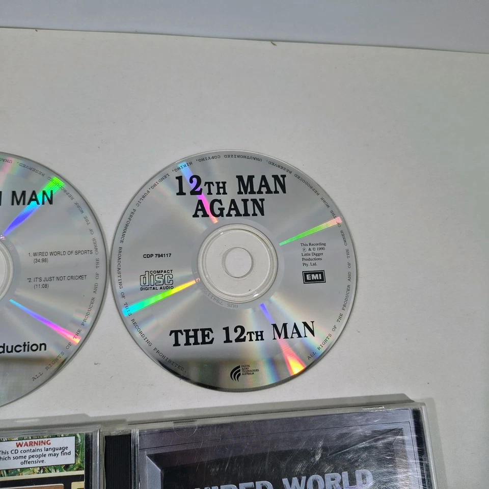 The 12th Man Complete Album Collection CD's - Australian Cricket Sport Comedy - Image 4 of 4