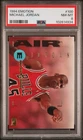 1994 Skybox Emotion #100 Michael Jordan PSA 8  Iconic Card! 45 Jersey