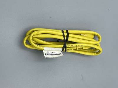 LAN Ethernet Network Cable Yellow Cat5e RJ45 24AWG 1.5m 312-10017-01