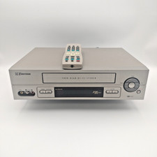 EMERSON EV818 VCR, 4 Head VHS Player Recorder, HIFI Stereo "Parts Only"