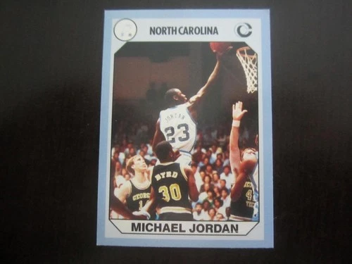 New Listing1990 COLLEGIATE BASKETBALL MICHAEL JORDAN CARD #89 NORTH CAROLINA MINT CONDITION