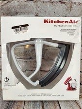KitchenAid KFE5T Tilt-Head Flex Edge Beater NEW White & Gray