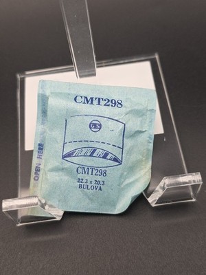 G-S Watch Crystal CMT298 Bulova 22.3X20.3