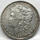 1901-P Morgan Silver Dollar, Philadelphia  Mint, High Grade