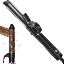 Rotating Curling Iron, 1 1/4 Inch Automatic Curling Iron Instant Heat Ionic Curl