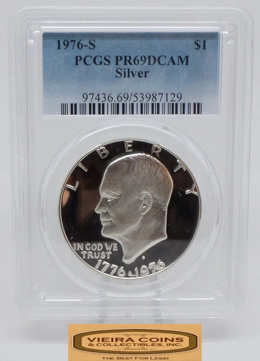 Silver Proof 1976 Eisenhower Dollars (1971-1978) for sale | eBay