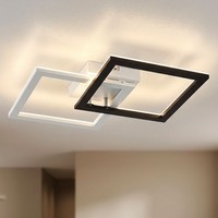 Deckenlampe Deckenleuchte Wohnzimmerlampe Designleuchte 1 Flammig Quadrat Led