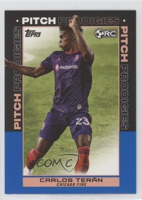 2021 Topps MLS Pitch Prodigies Blue 98/99 Carlos Teran #194 0e2x
