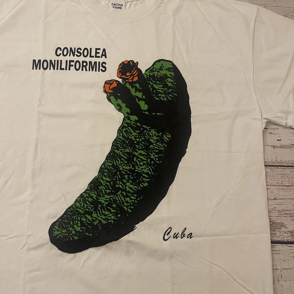 Cactus Store LA Los Angeles T-Shirt Size XL Consolea Moniliformis Cuba Cactus - Image 3 of 4