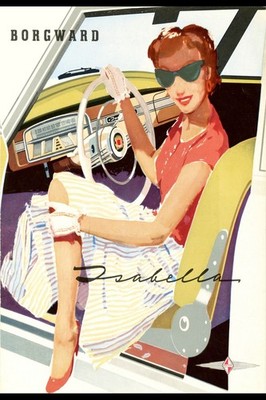   Borgward Isabella Poster - 24x36  Hi-Res  Print - 200 GSM Paper ️