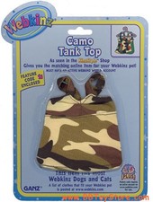 Webkinz Clothing - CAMO TANK TOP - New Clothes w/Unused Code