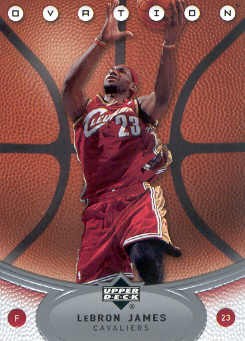 LeBron James #13 2006 Upper Deck Ovation card