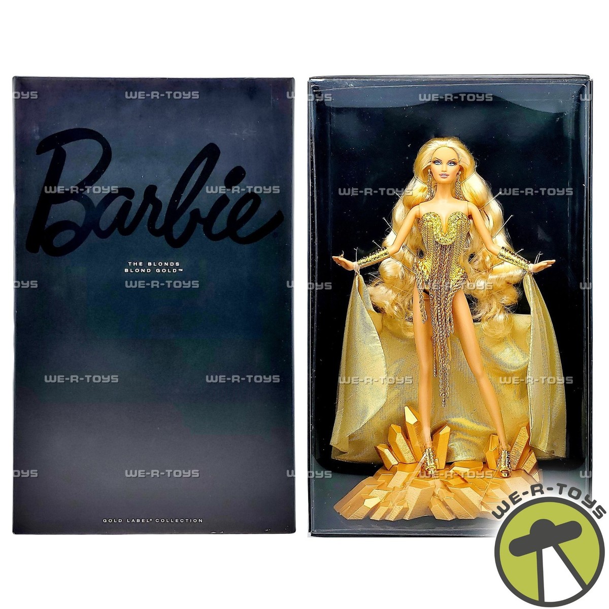 Barbie Gold Collection The Blonds Blond Gold Doll 2012 Mattel
