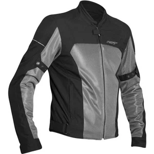 RST Aero Ce Mesh Motorcycle Jacket Mens Summer Magnesium Black