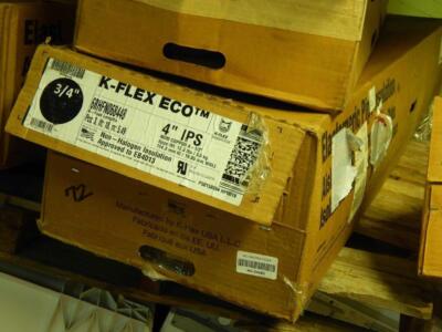 K-Flex Eco 6RHFN068448 4''IPS Insulation (4.5ID) X 3/4'' W, 3/18