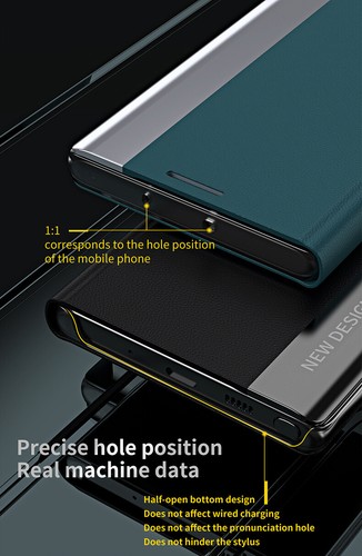 Bracket Magnetic Flip Wallet Phone Case for Samsung Galaxy S22 S23 S24 S24 Ultra - Picture 3 of 18