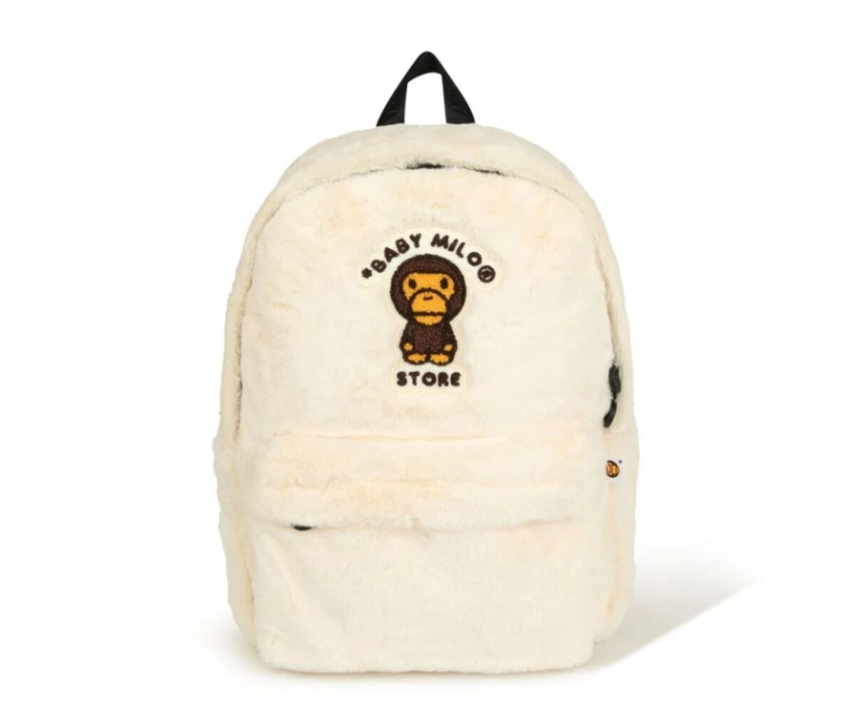 A BATHING APE BABY MILO FAUX FUR MEDIUM BACKPACK, Ivory | eBay A BATHING APE BABY MILO FAUX FUR MEDIUM BACKPACK, Ivory | eBay