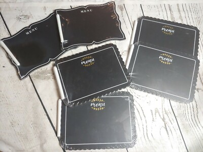 6x Chalkboard Sign Decor Party Menu Special Message Hanging Board 8  X 6   