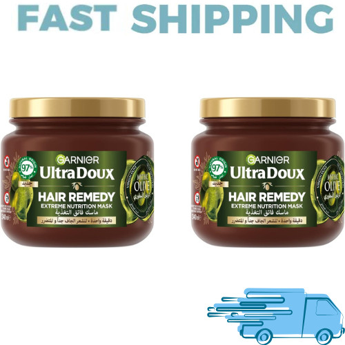 Garnier Ultra Doux Mythic Olive Extreme Nutrition Hair Remedy Mask  340ml