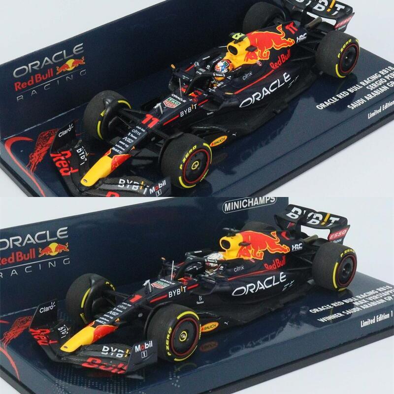 ミニチャンプス1/18OracleRedBullRacingRB18 2022 MINICHAMPS 1:43 F1 2022 ORACLE RB RACING RB18 No.1/No.11 model car