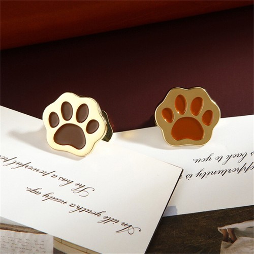 Metal Cat Paw Binder Clips Bill Binder Clip Notes Letter File Scrapbook Clip _pw - Picture 5 of 16