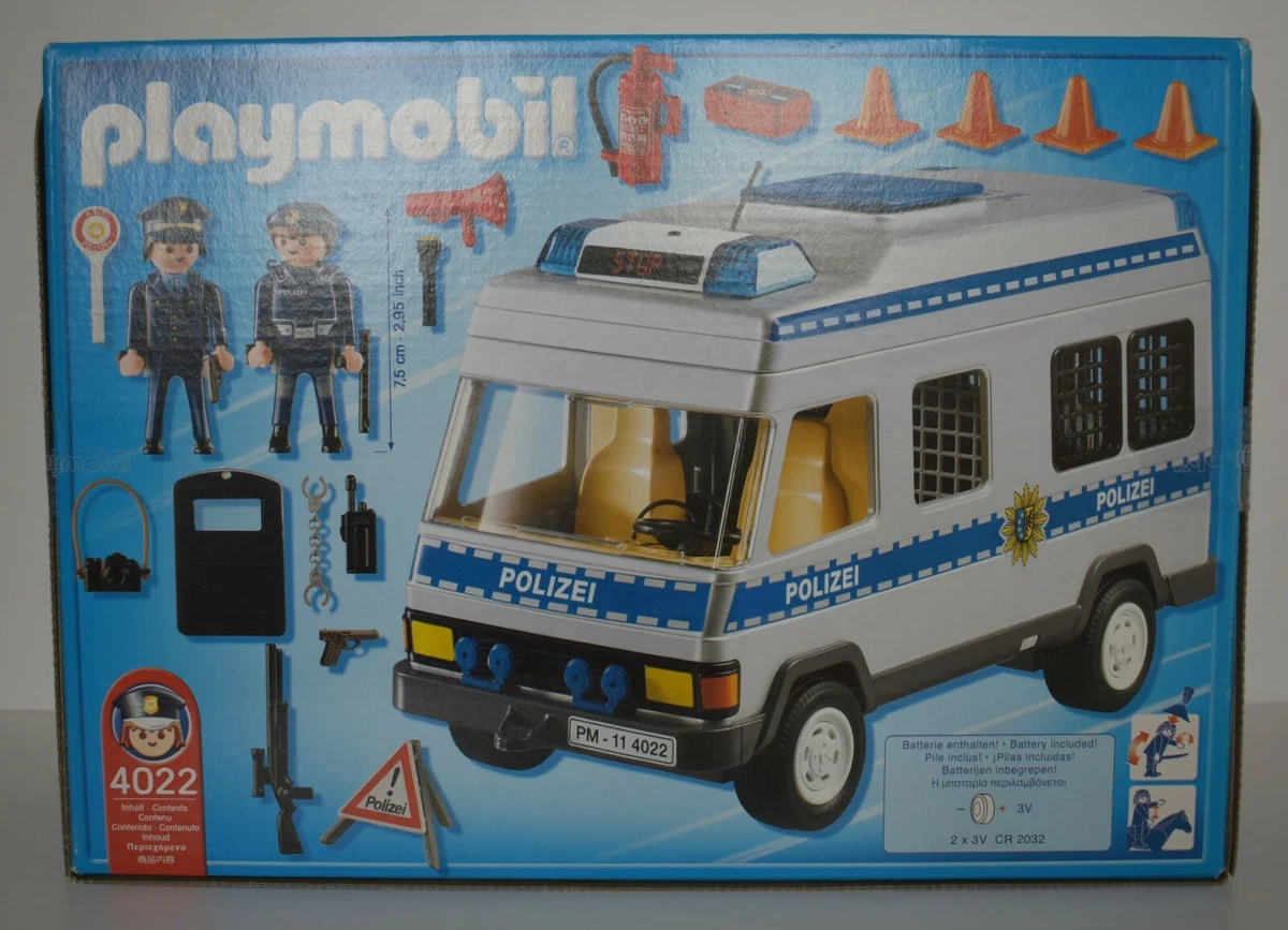Playmobil hotsell police van
