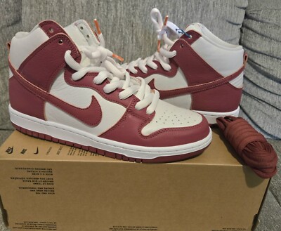 Nike SB Dunk High Pro ISO Orange Label Sweet Beet Mens Size 10 DQ4485-600 New