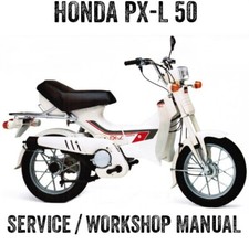 1981-1985 Honda PXL PX-L 50 PXL50 Moped Repair Workshop Service Manual PDF File