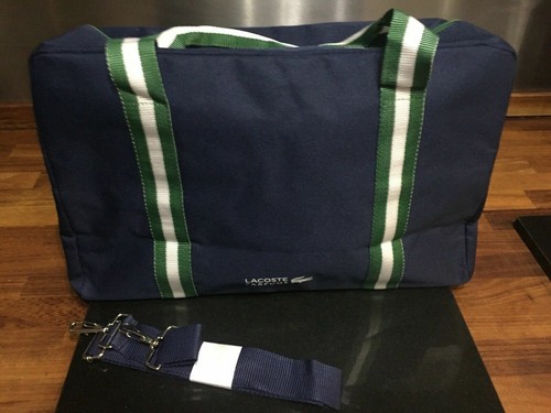 NUOVA Borsa LACOSTE fine settimana/Borsa Da Viaggio/Borsa Palestra/Borsone/ Borsone CONSEGNA GRATUITA | eBay