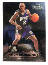 Mitch Richmond #64 1997-98 Metal Universe Championship Basketball Card Kings