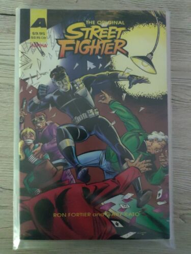 The Original Street Fighter, TPB, Alpha Productions,  Ron Fortier/Gary Kato 1995 - Afbeelding 1 van 4