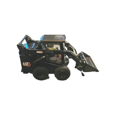 CAT Caterpillar 242D3 Wheeled Skid Steer Loader with Work Tools and Operator