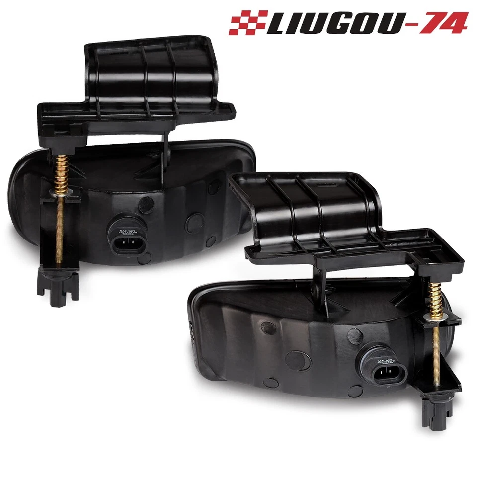 Fit For  00-06 Chevy Silverado Tahoe Suburban Bumper Fog Lights Driving Lamps - Image 2 of 4