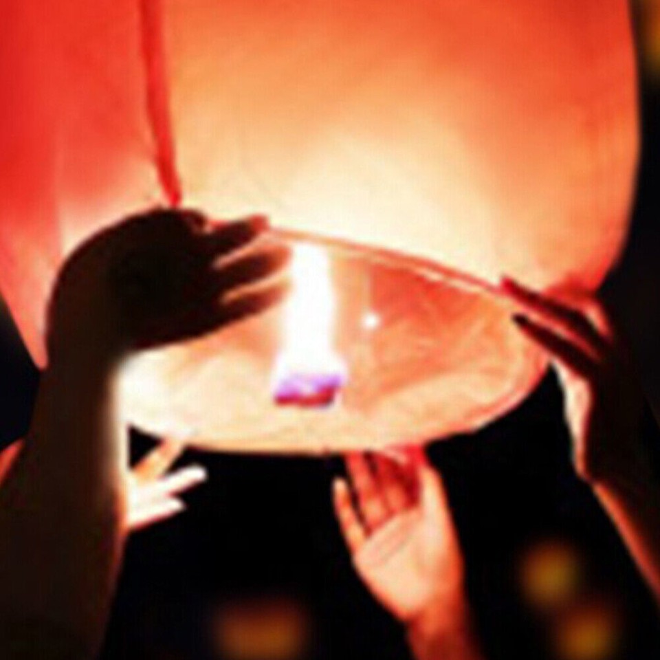 20 Pack Chinese Lanterns Tissue Paper Lanterns to Release in Memorial