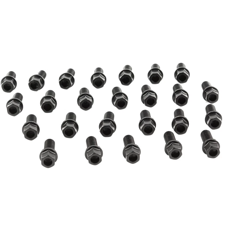 for VW Golf Jetta Passat Beetle Audi A4 A6 5PCS Wheel Lug Bolts Nuts Foto 3 de 4