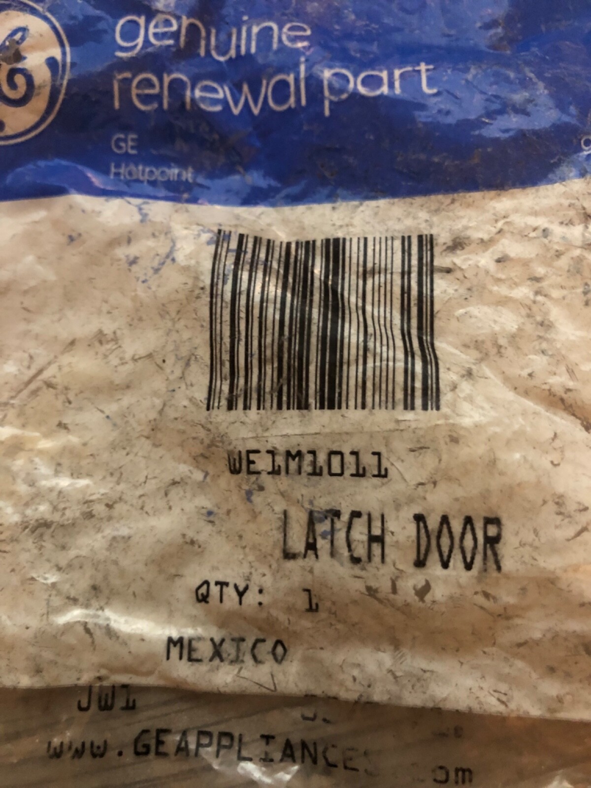 WE1M1011 / Ge Dryer Door Catch eBay