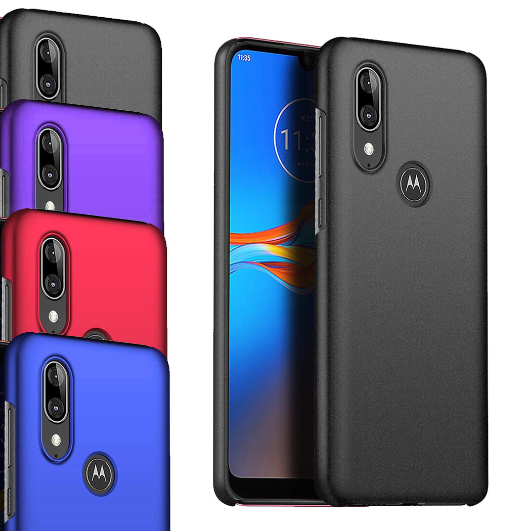 For Motorola Moto E6 Plus Ultra Slim Hard Case Matte Hybrid